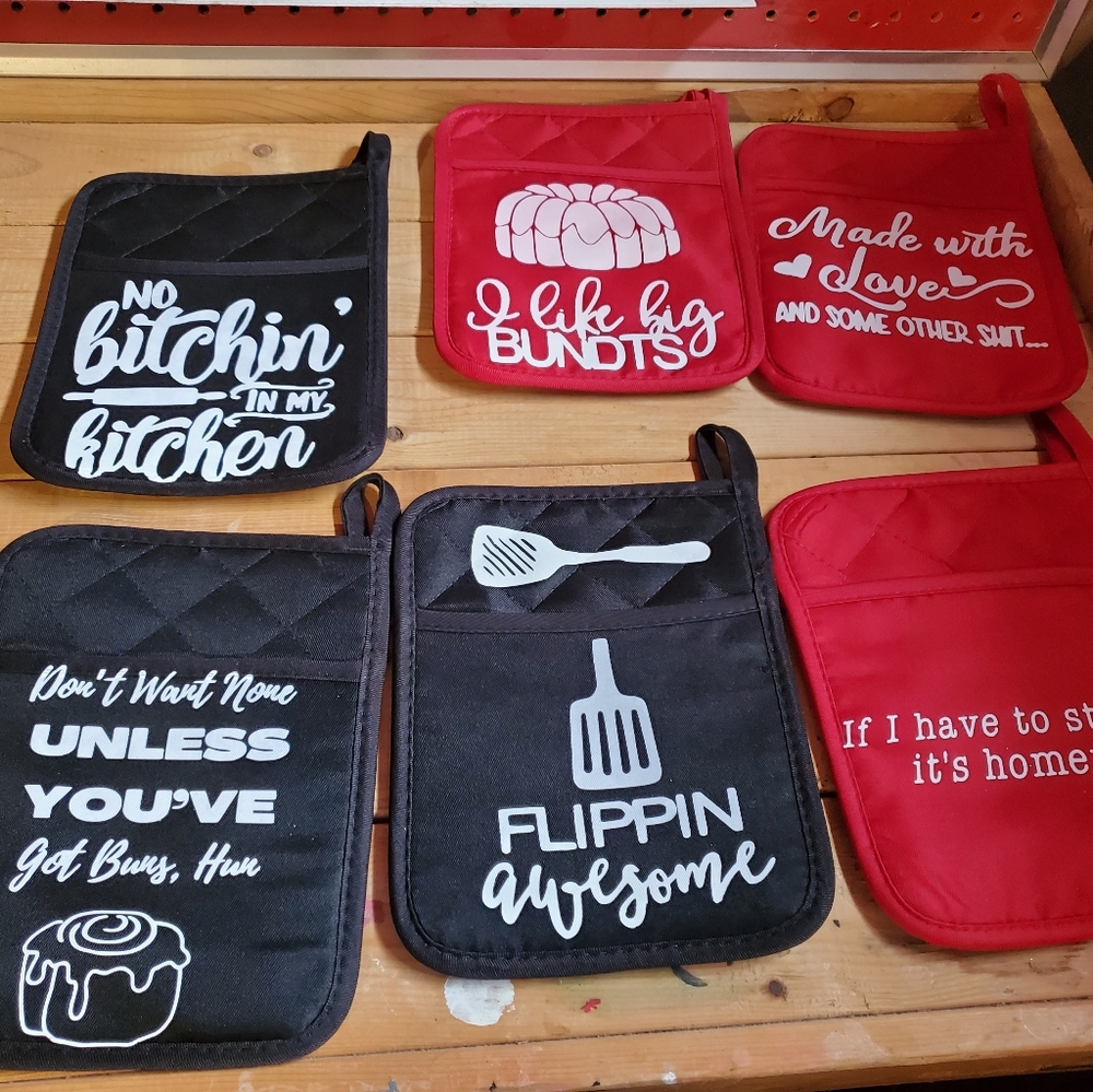 Custom pot holders - Picture 6 of 8